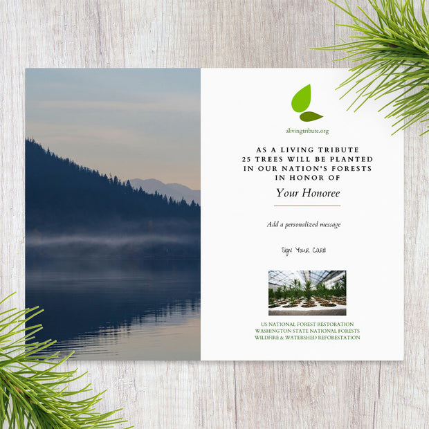 Plant-a-Tree Gift with Deluxe Photo Card